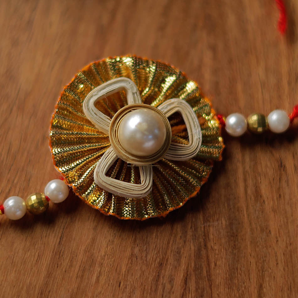 Handmade Bamboo Craft Beadwork Rakhi by Baansuli 24