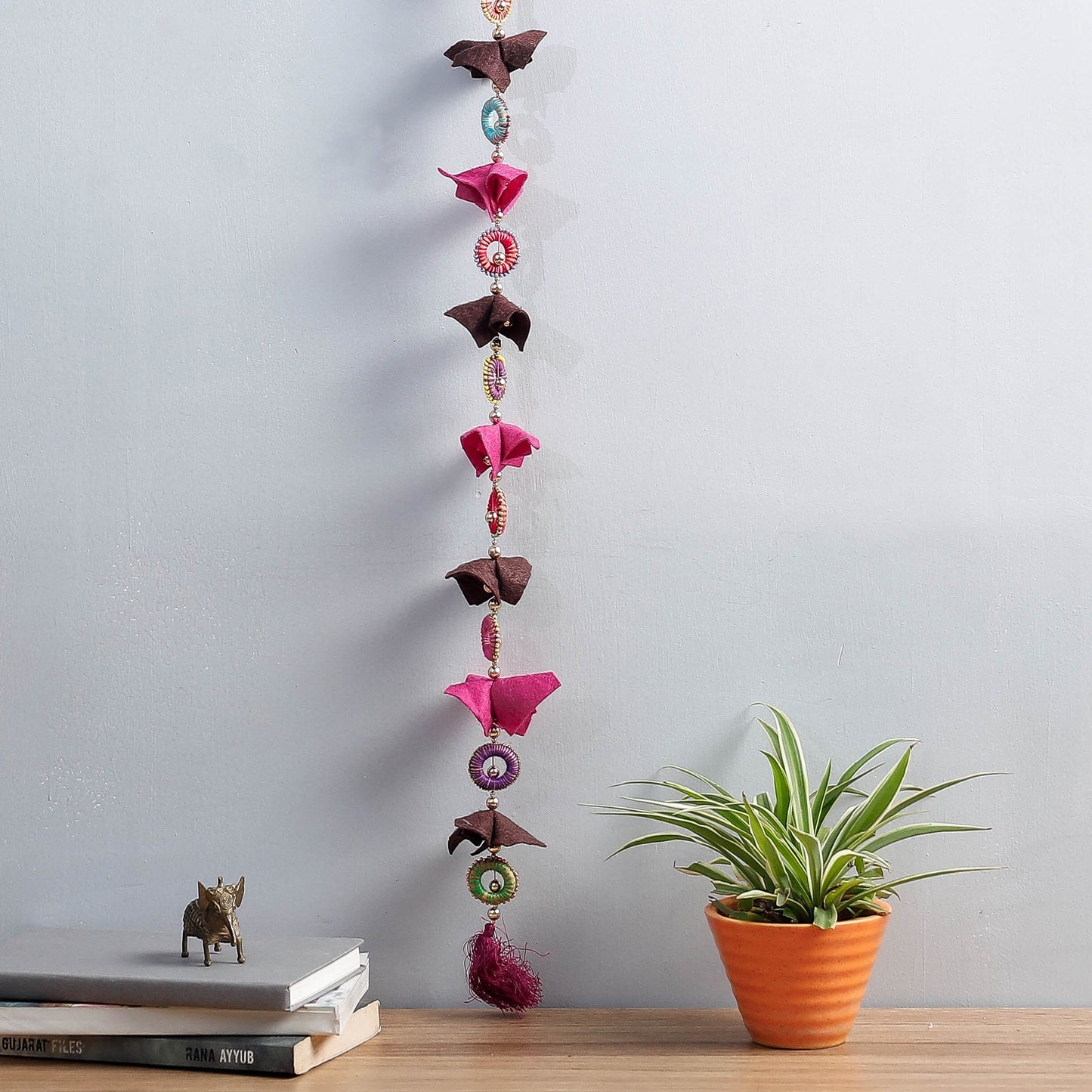 Buy Bird - Handmade Felt & Beadwork Wall Hanging