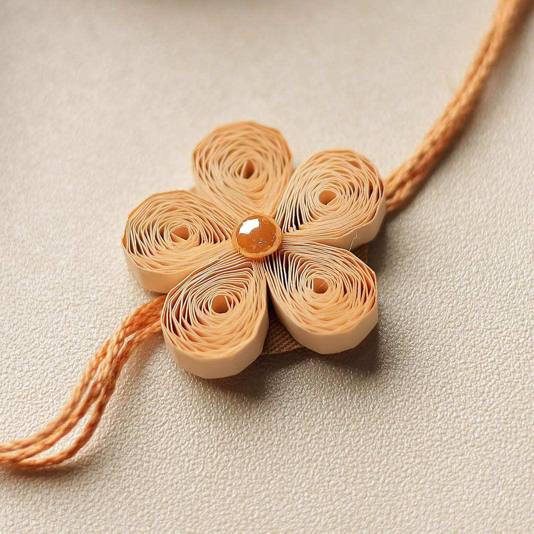 Handmade Paper Quilling Kids Rakhi 39