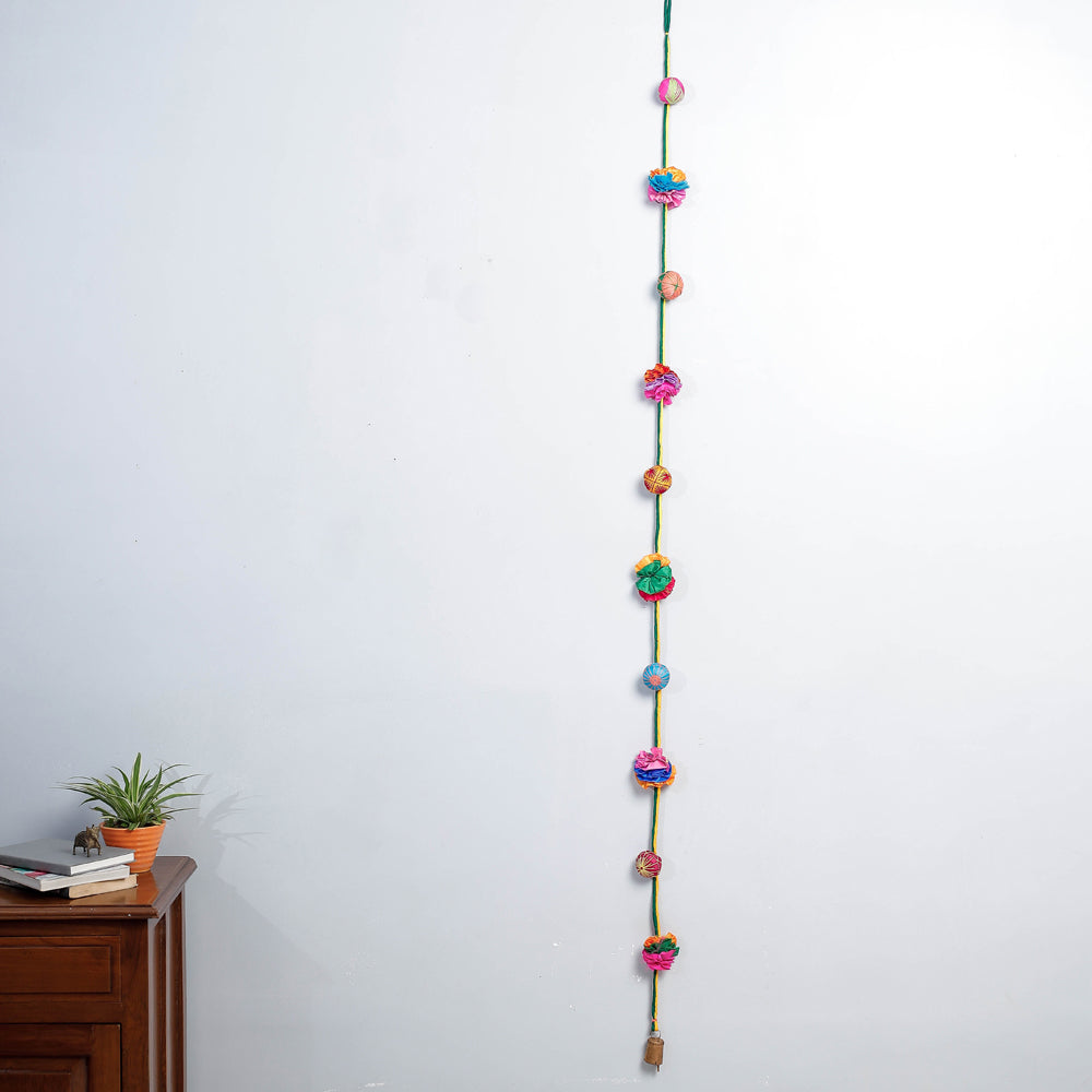 Flower Silk Boria Door Hanging String