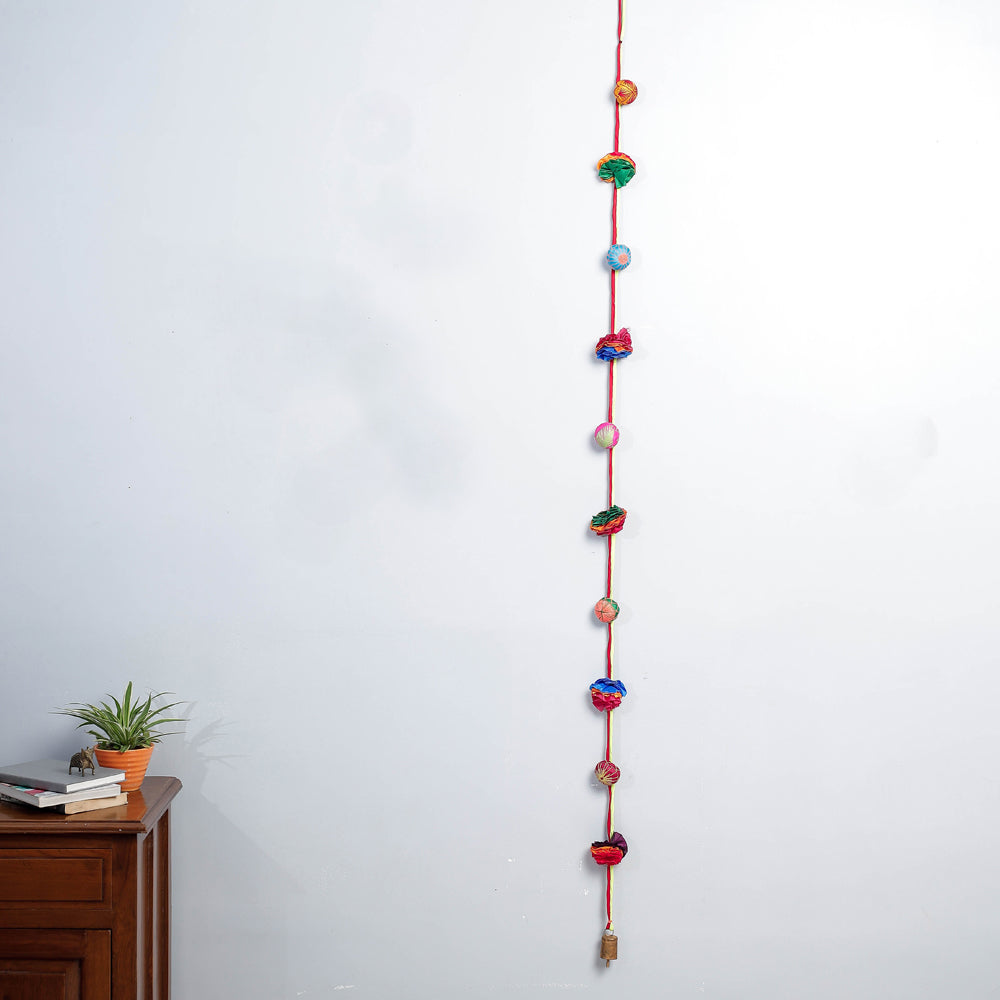 Flower Silk Boria Door Hanging String