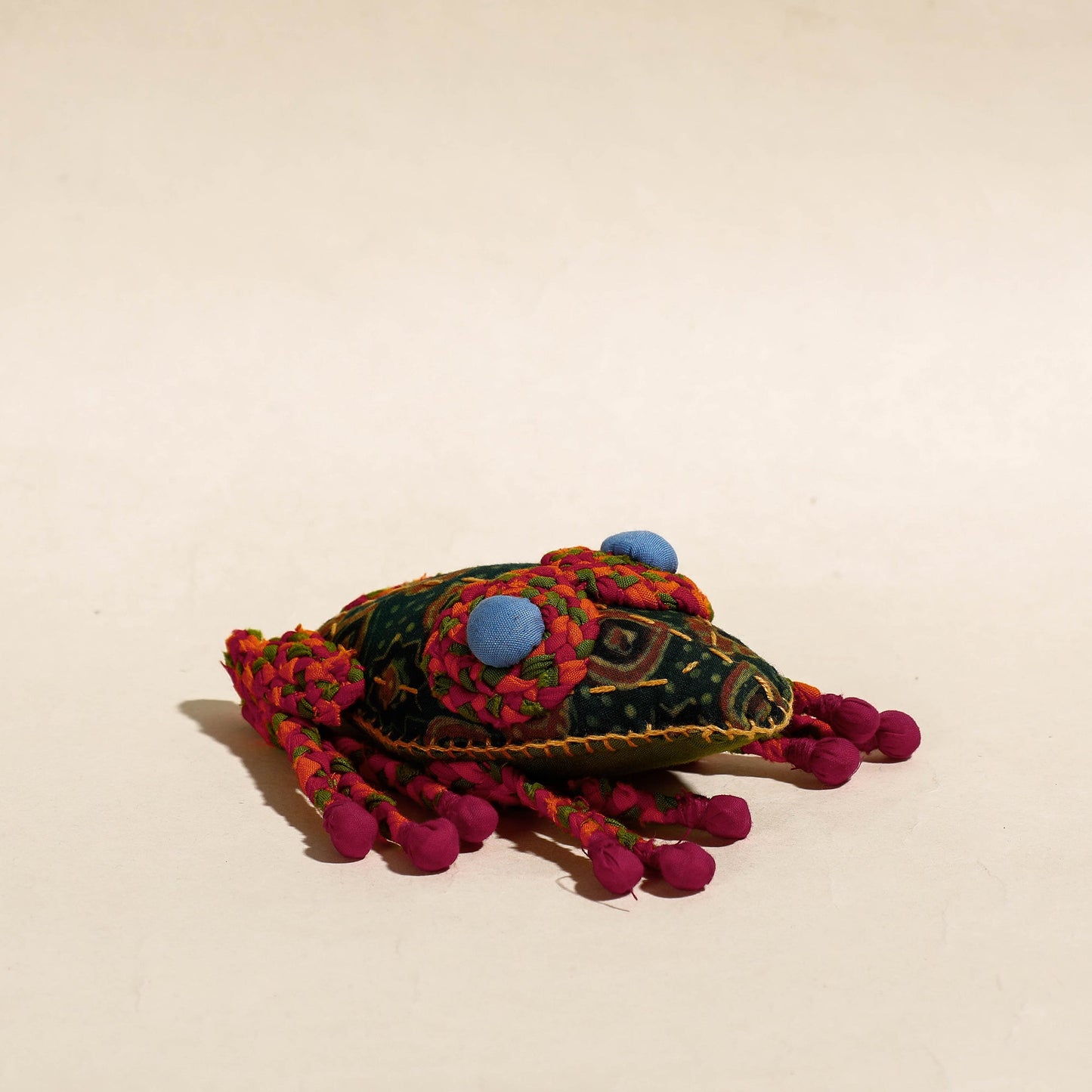 Crocodile - Handmade Stuffed Toy by Dastkar Ranthambhore