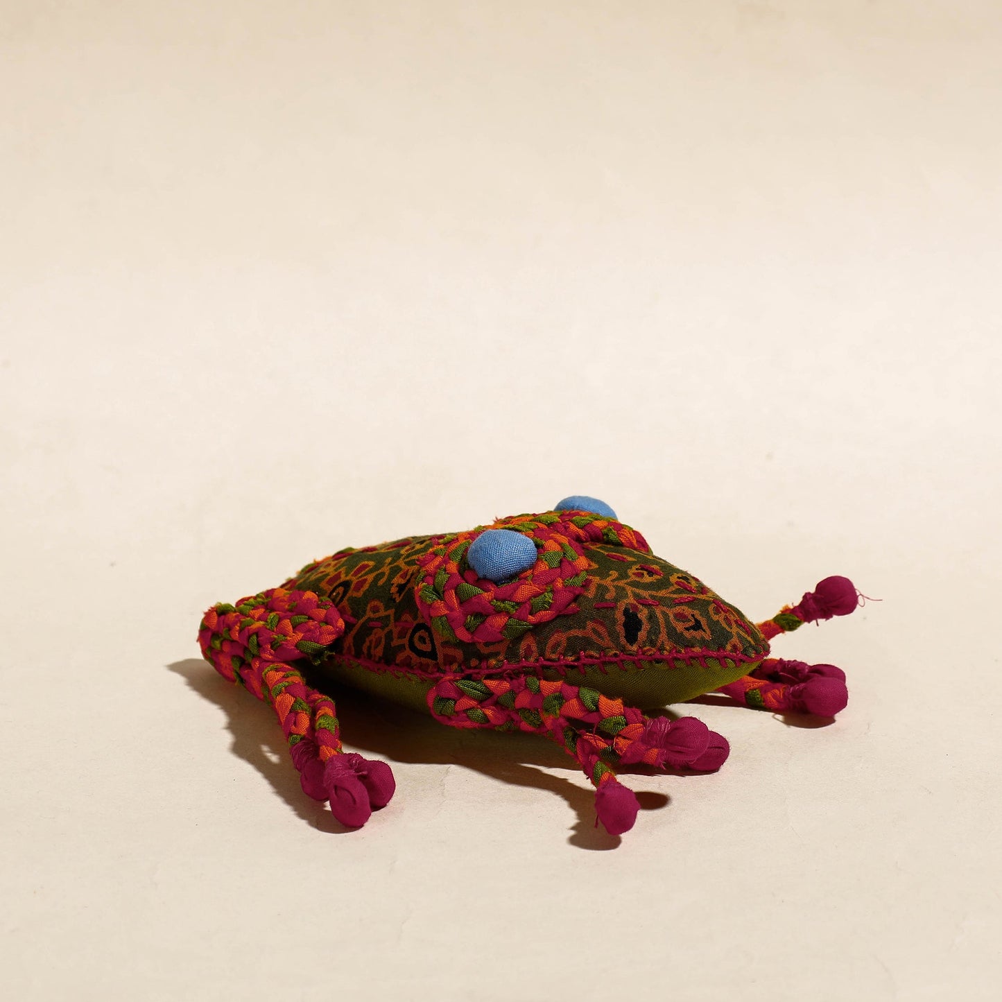 Crocodile - Handmade Stuffed Toy by Dastkar Ranthambhore