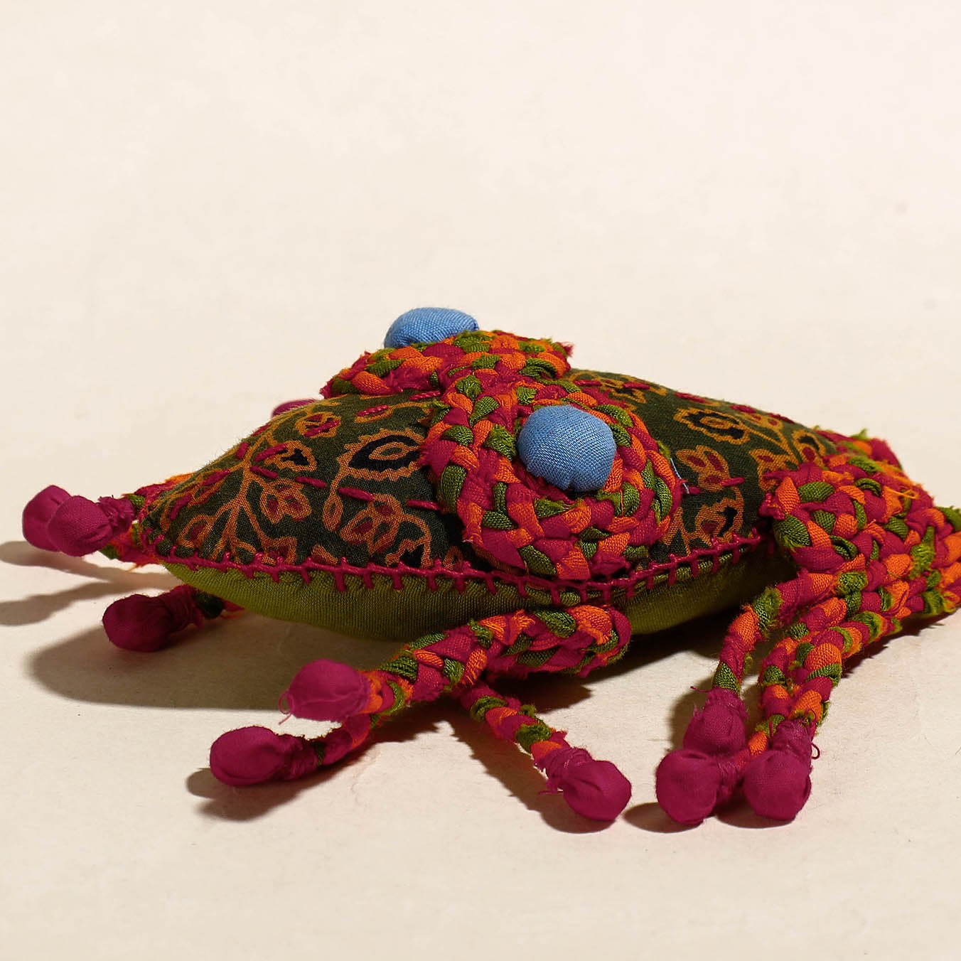 Crocodile - Handmade Stuffed Toy by Dastkar Ranthambhore