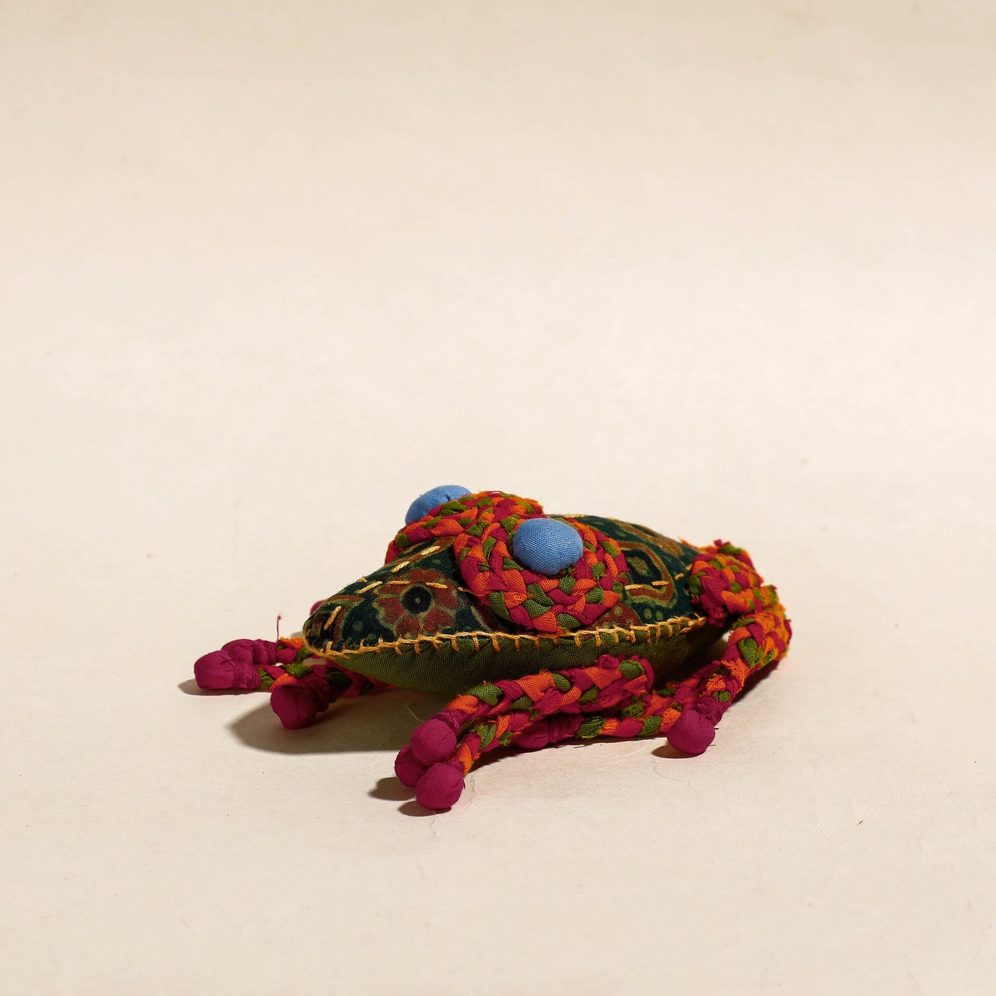Crocodile - Handmade Stuffed Toy by Dastkar Ranthambhore