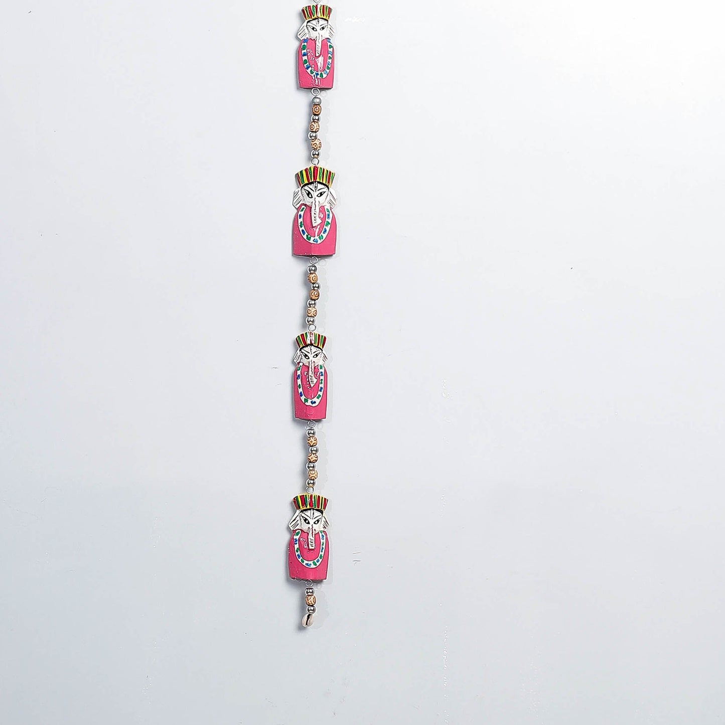 Traditional Burdwan Wood Craft Handpainted Sculpture 59