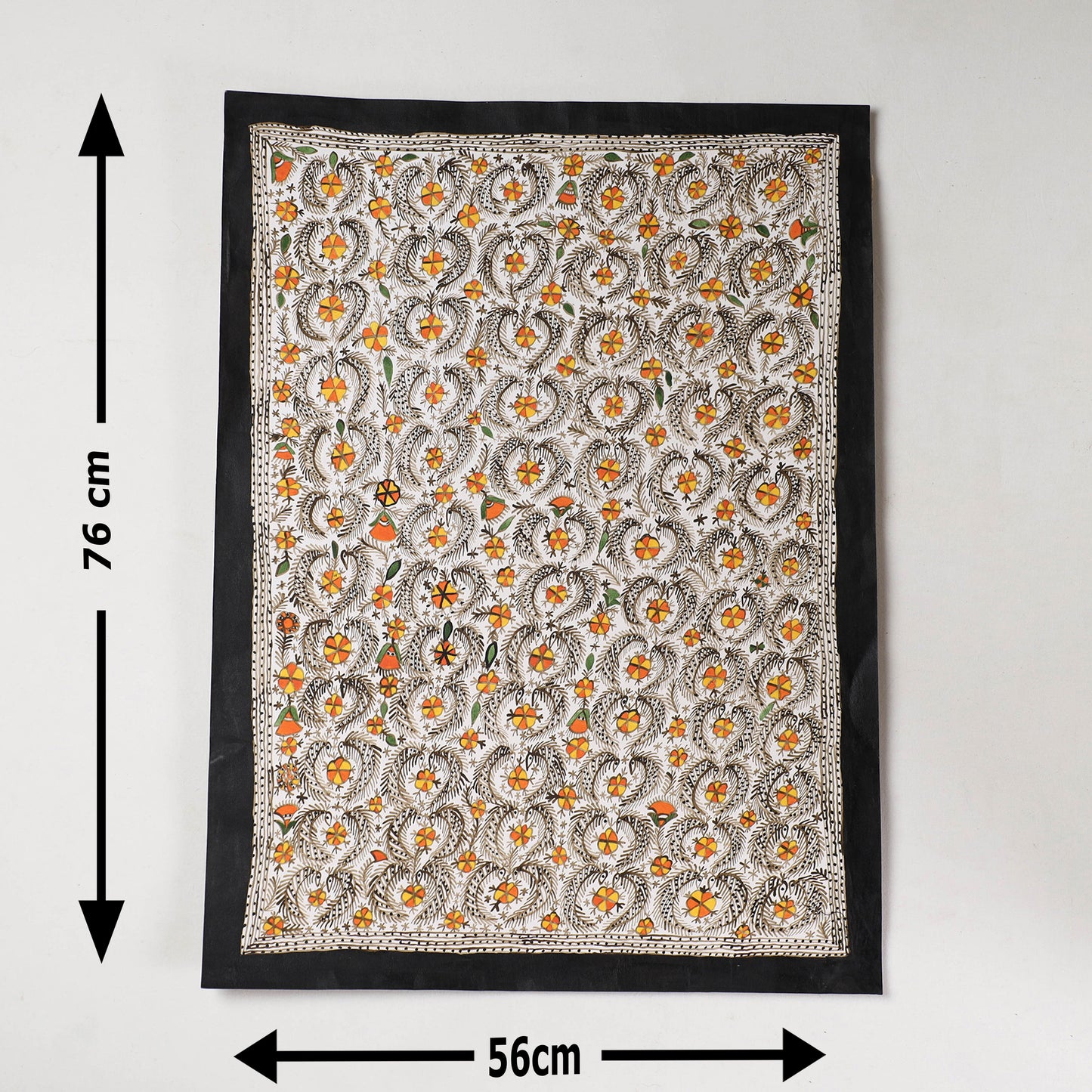 Buy Godna Madhubani Painting by Shravan Paswan (22 x 7.5 in) Online in India at iTokri.com