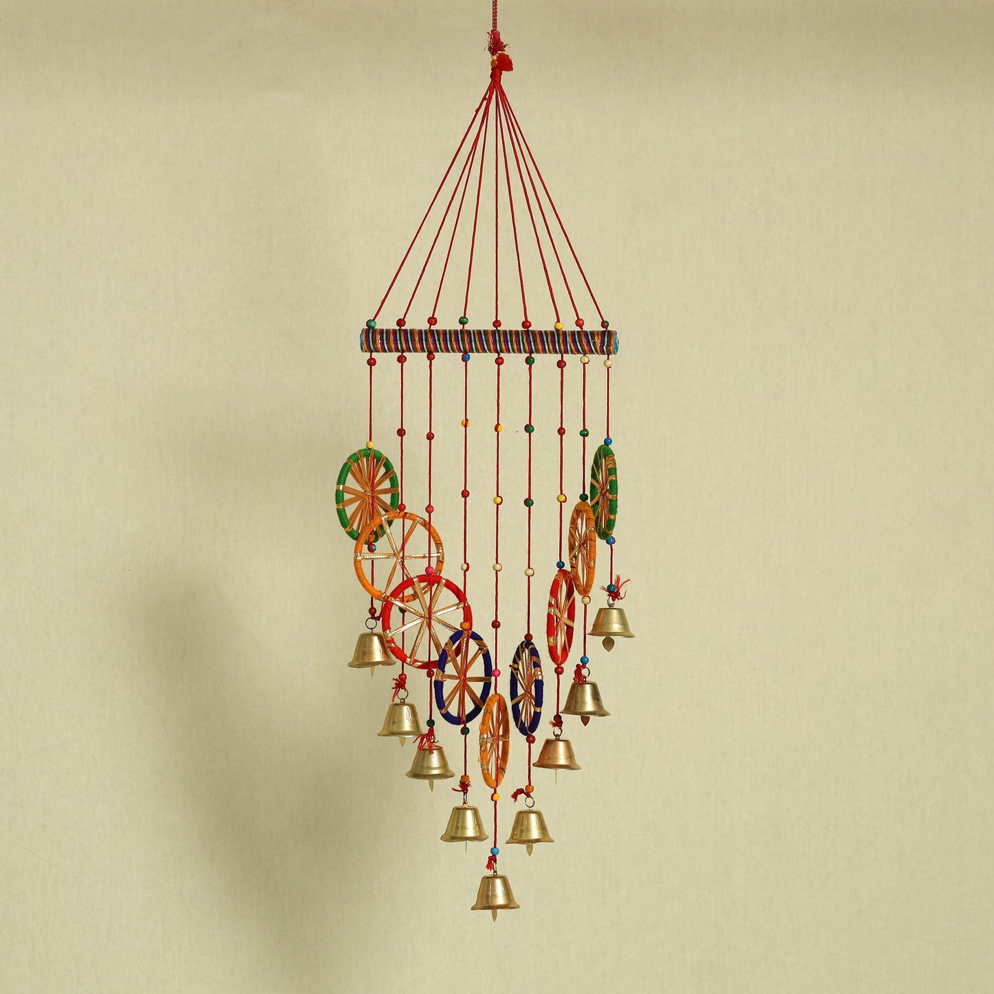 Gota & Beadwork Decorative Bell Hanging