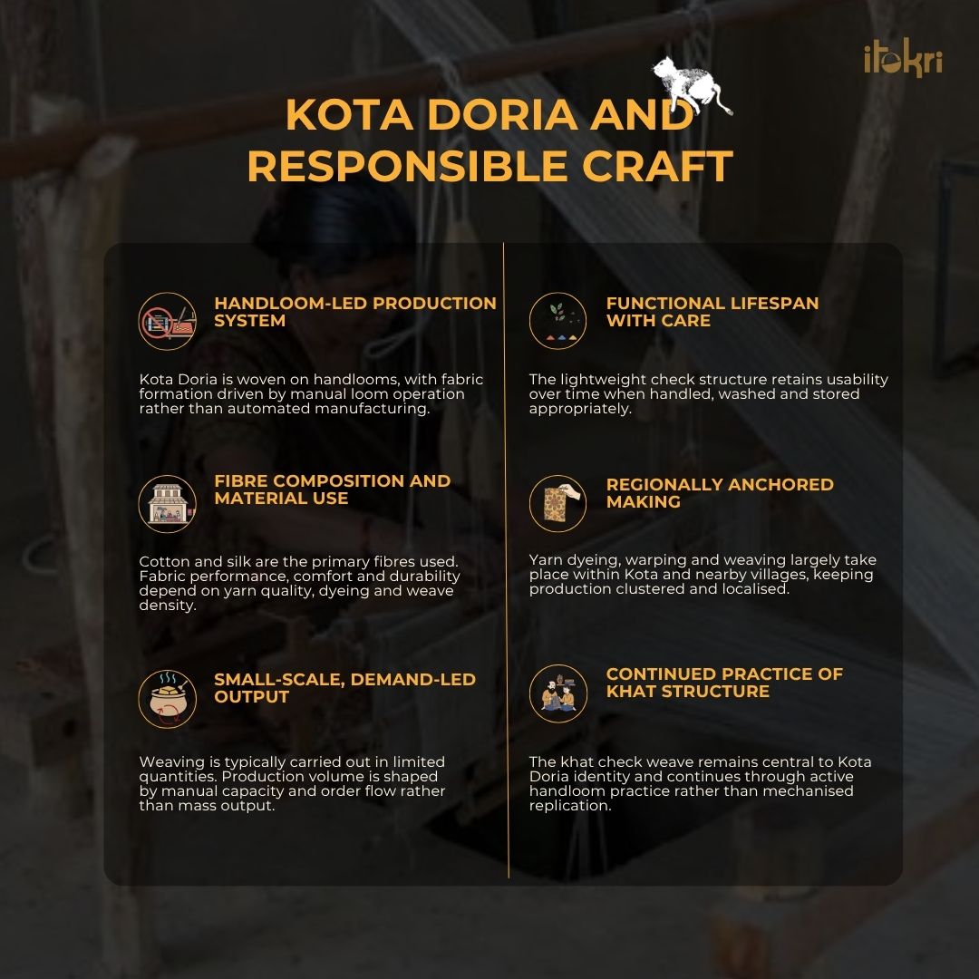 Green - 2pc cotton unstitched hand embroidery kota doria