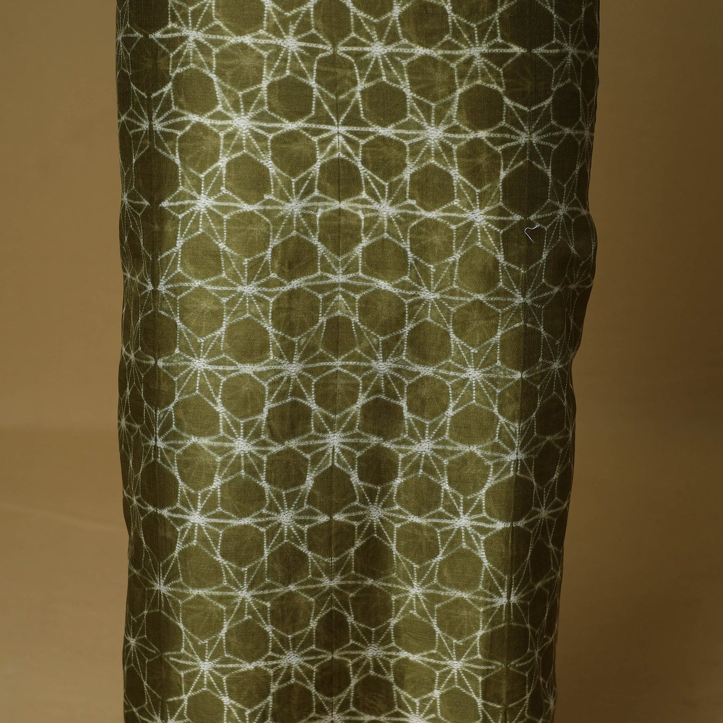 2pc maheshwari silk unstitched tie-dye nui shibori dress