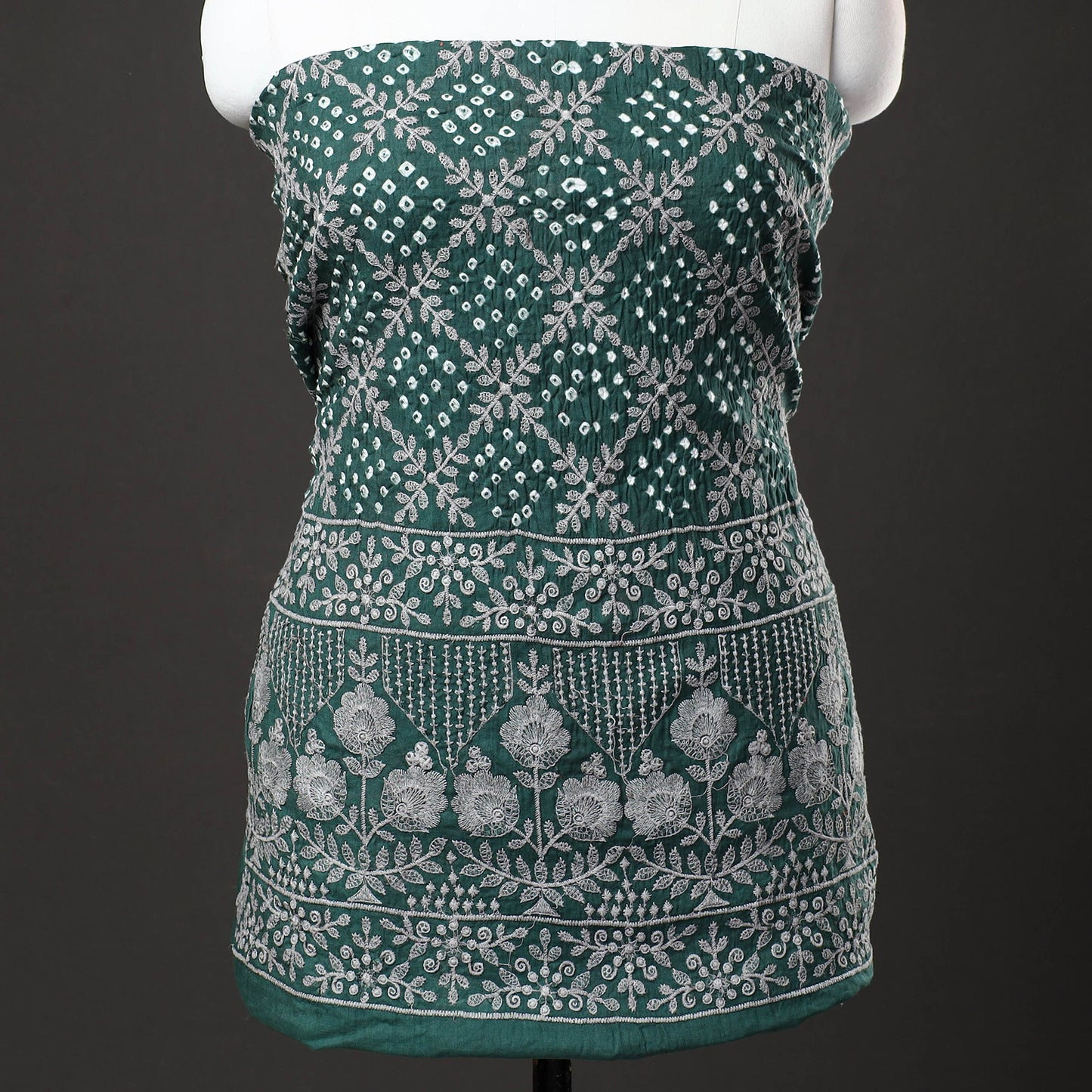 Explore Original Bandhani Cotton Suits for Comfort & Style