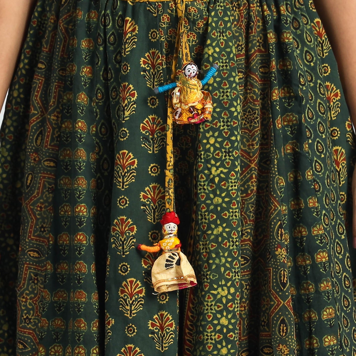 ajrakh long skirt