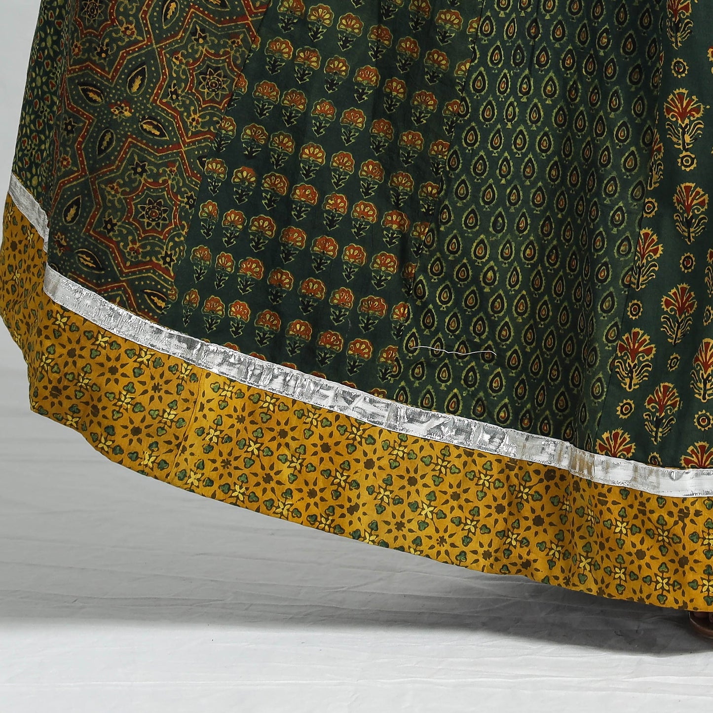 ajrakh long skirt