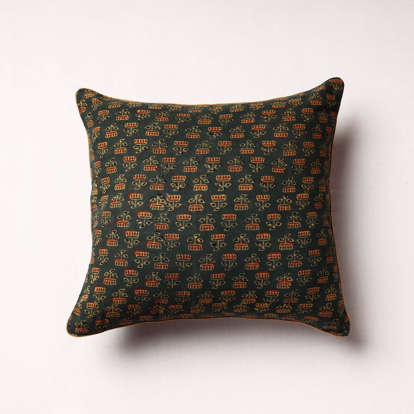 Ajrakh Cushion Cover