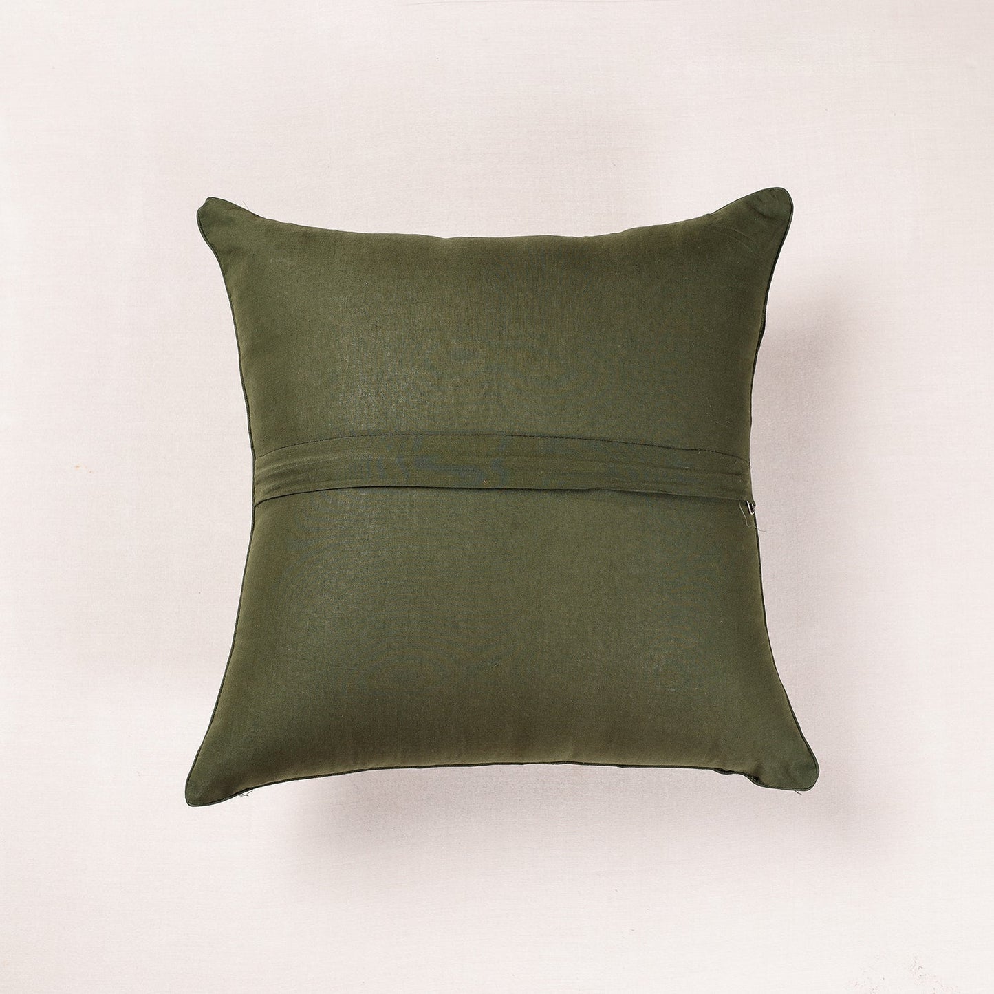 Ajrakh Block Printed Cotton Cushion Cover