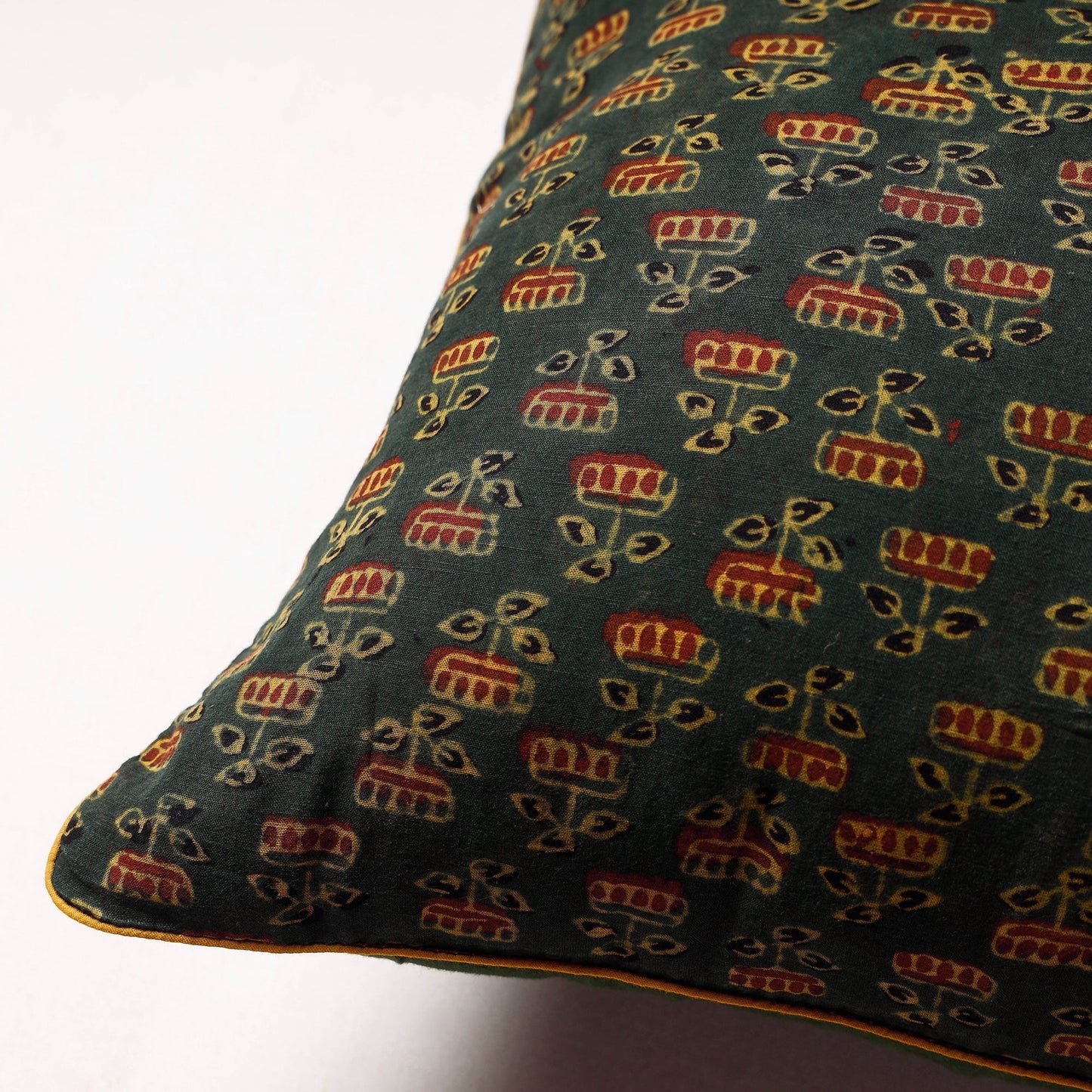 Ajrakh Cushion Cover