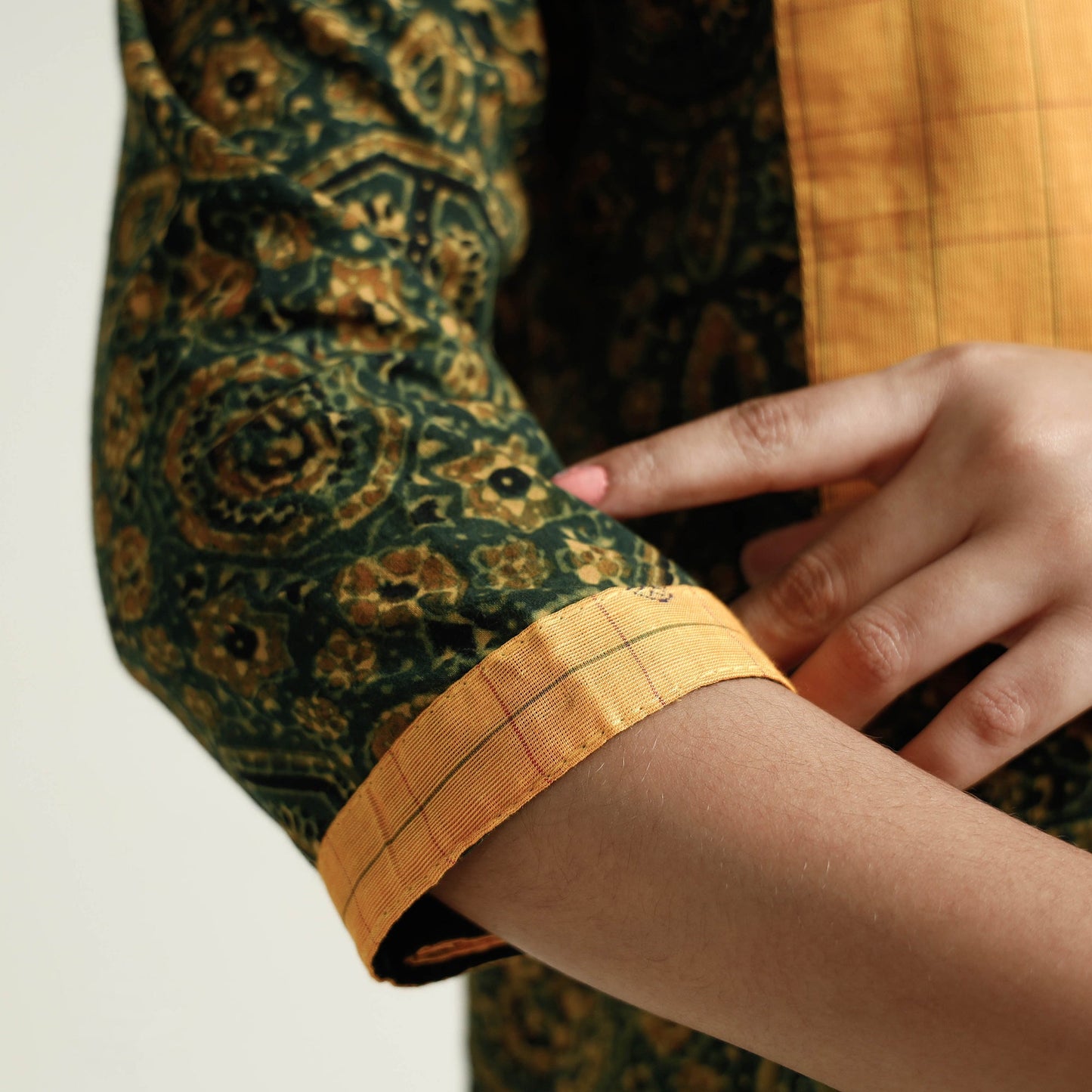 Ajrakh Kurta with Palazzo Set
