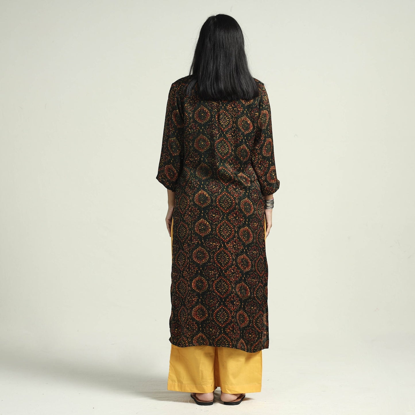 Ajrakh Kurta with Palazzo Set