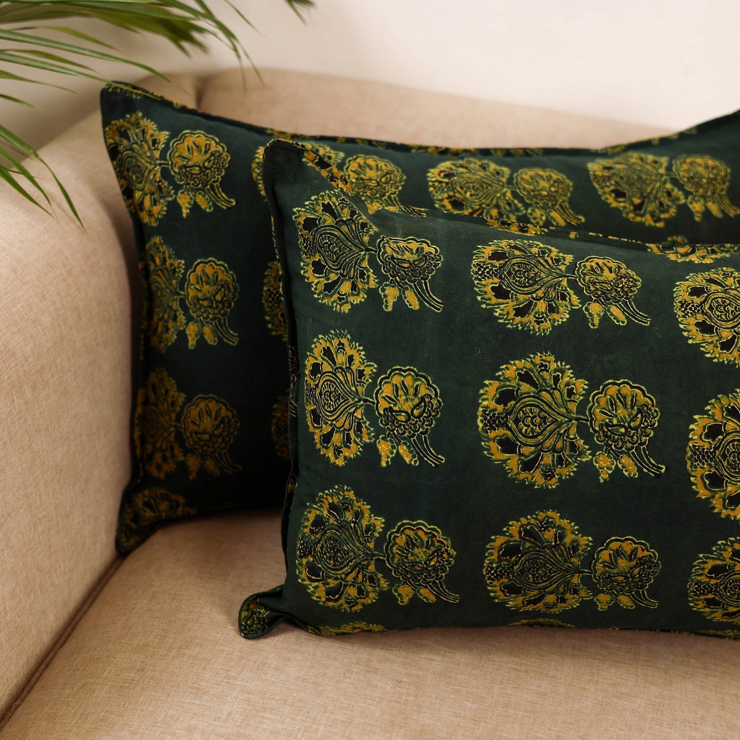 Hand pillow cover (set of 2) 57 - handcrafted
