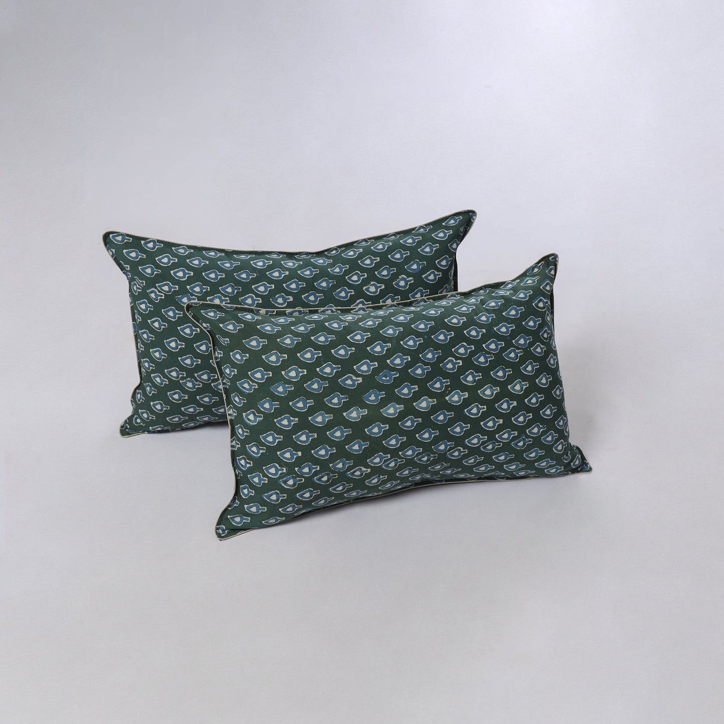 Akola hand block print pillow cover (set of 2) 19