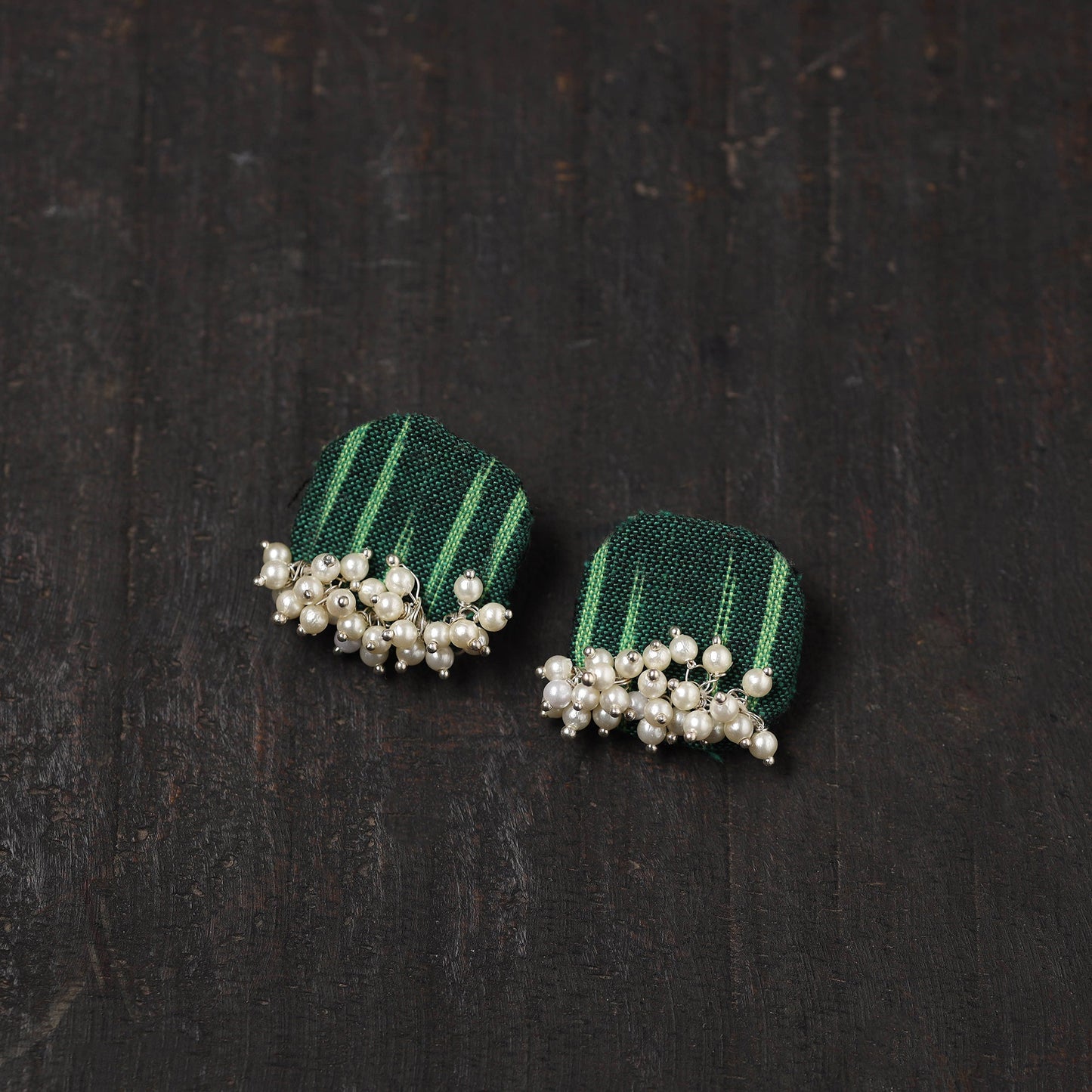 Buy Ayat Fabart Handmade Pearl Earrings