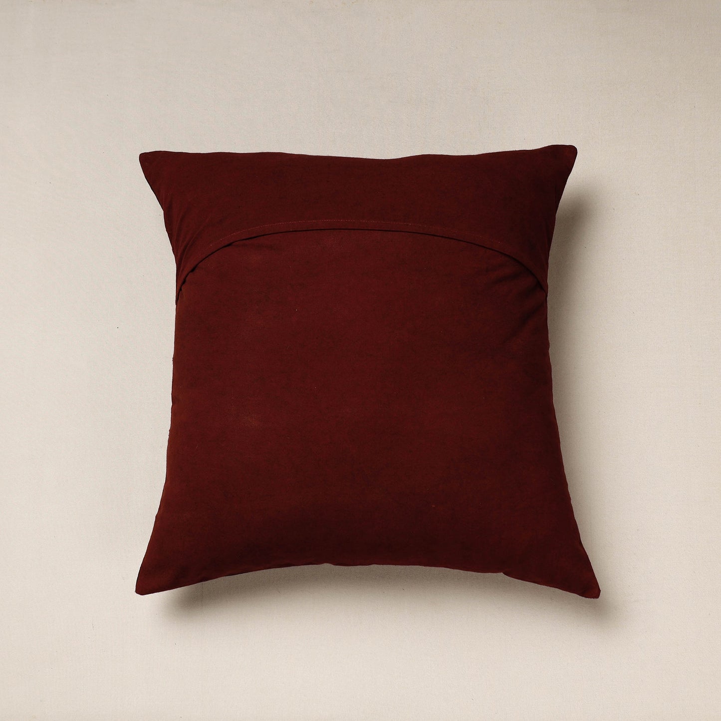 Green Bagh Block Printed Cotton Cushion Cover
