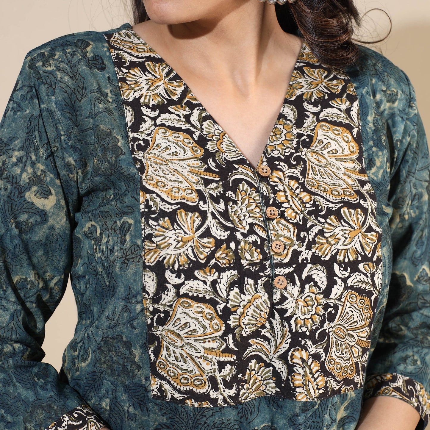 bagru cotton kurta