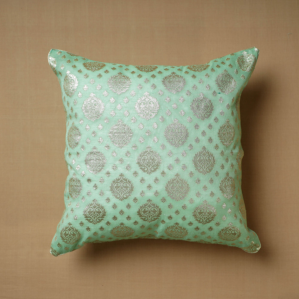 Banarasi Brocade Cushion Cover