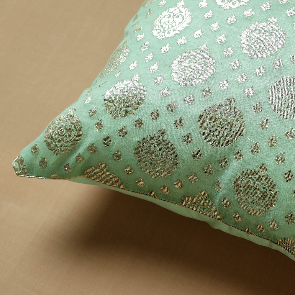Banarasi Brocade Cushion Cover
