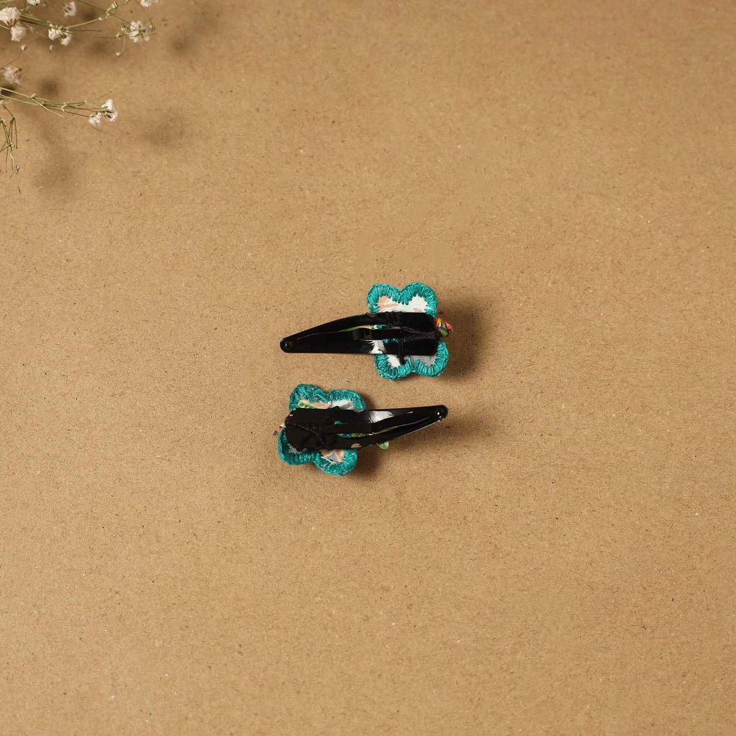 Fab artwork tik-tak hair clip for kids (set of 2) 06