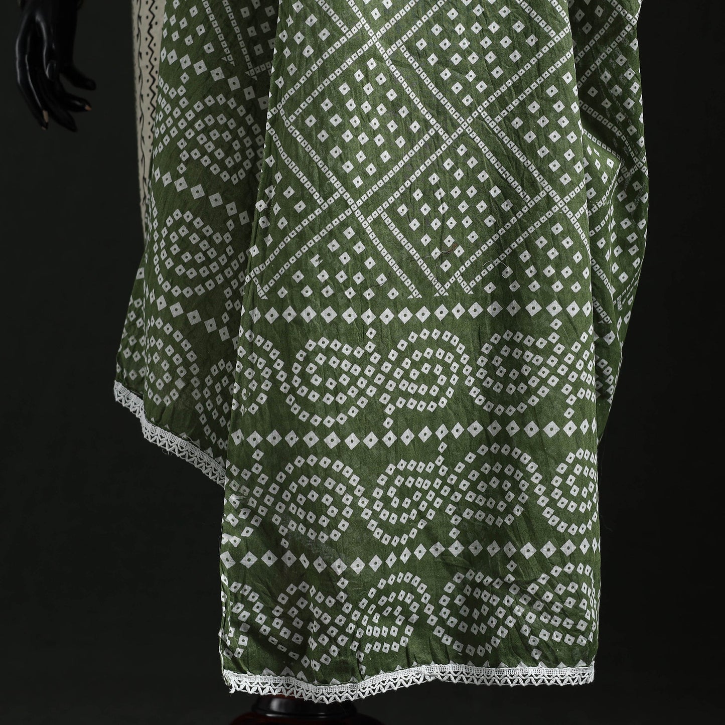 Cotton jaipur printed dupatta 52 - handcrafted