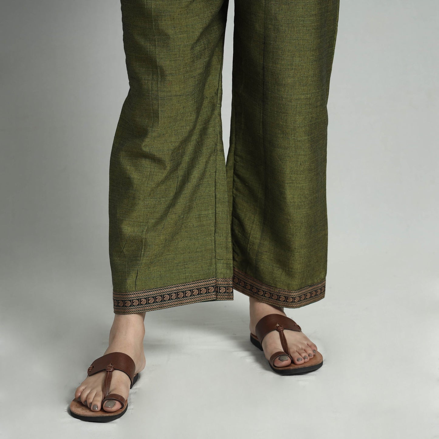 Buy Dharwad Cotton Kurta with Palazzo & Dupatta Set Online at iTokri.com