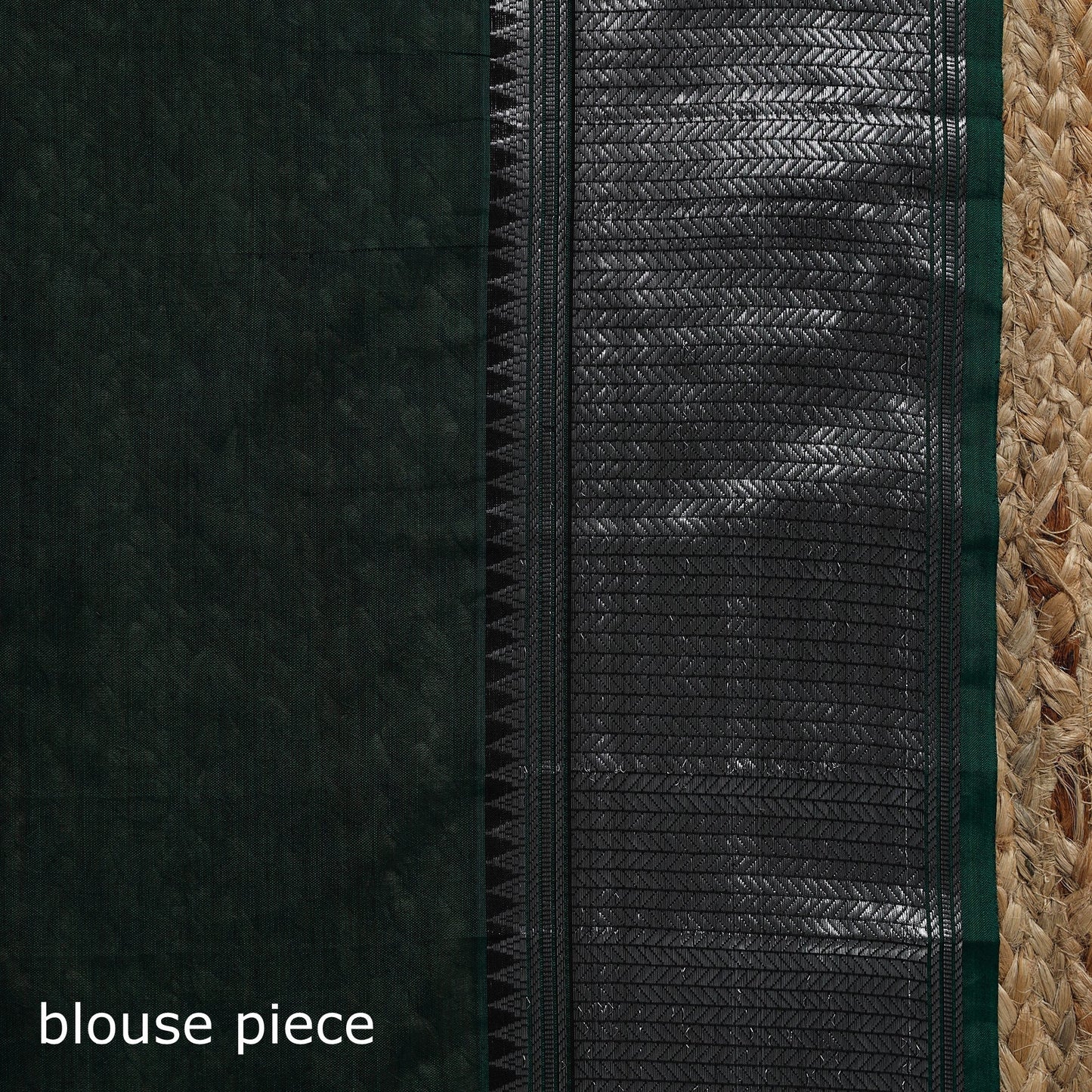 Dharwad cotton saree with border 16 - handcrafted