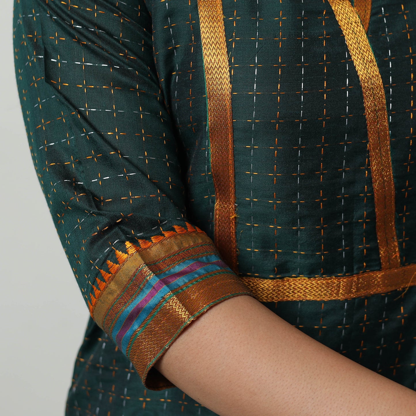 Dharwad Cotton Kurta for Women Straight & Elegant