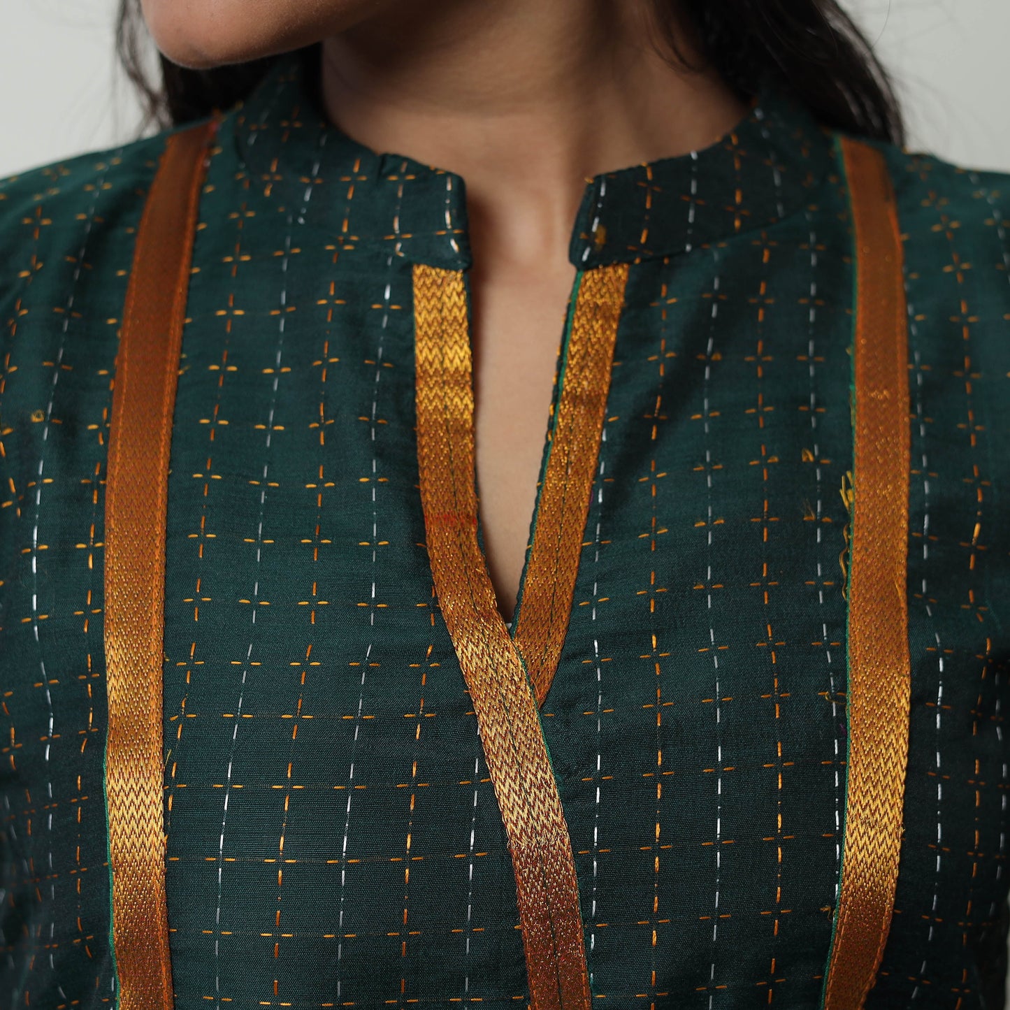 Dharwad Cotton Kurta for Women Straight & Elegant