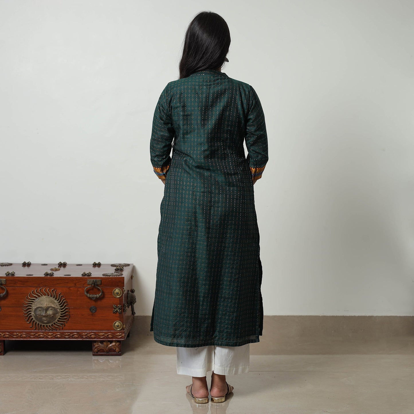 Dharwad Cotton Kurta for Women Straight & Elegant