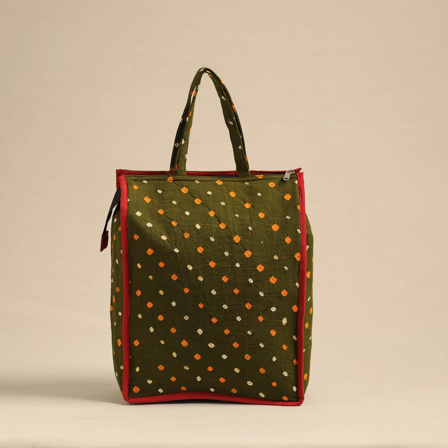 Green Eco-Friendly Handmade Cotton Handbag for Women