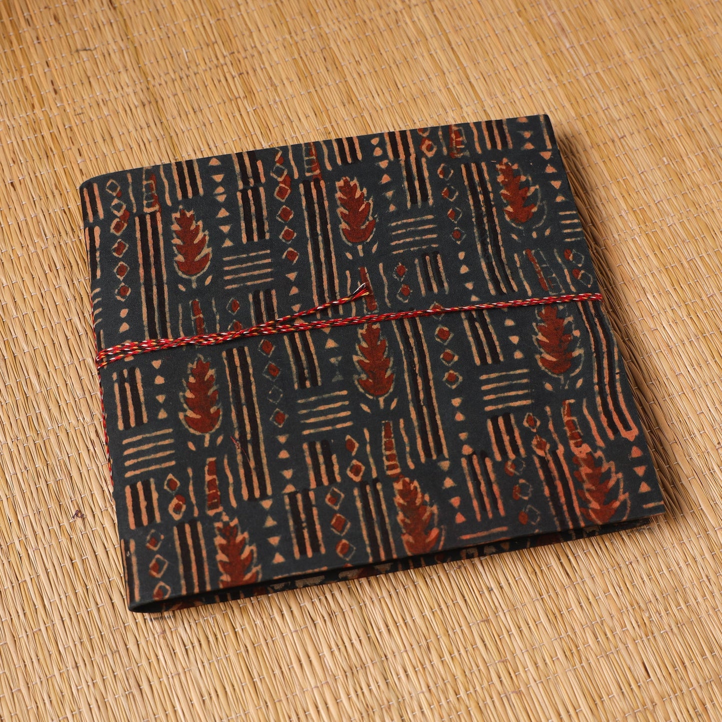 Fabric cover handmade paper photo album (9 x 10 in) 87