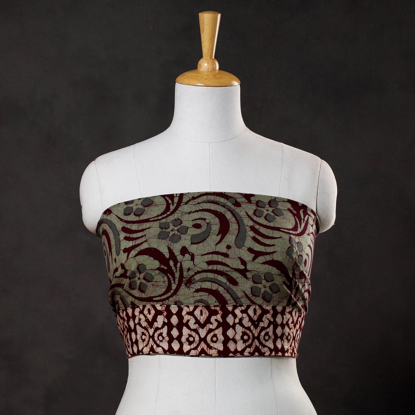 Block Printed Blouse Piece