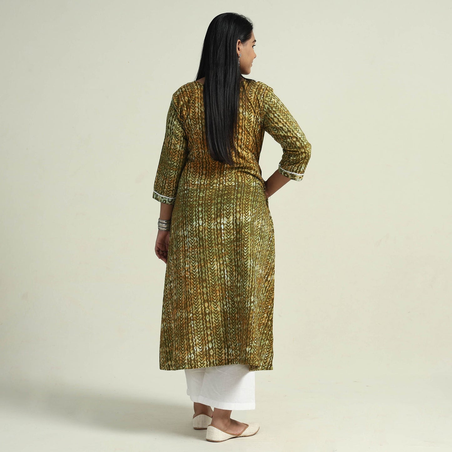 Batik Kurta with Palazzo Set