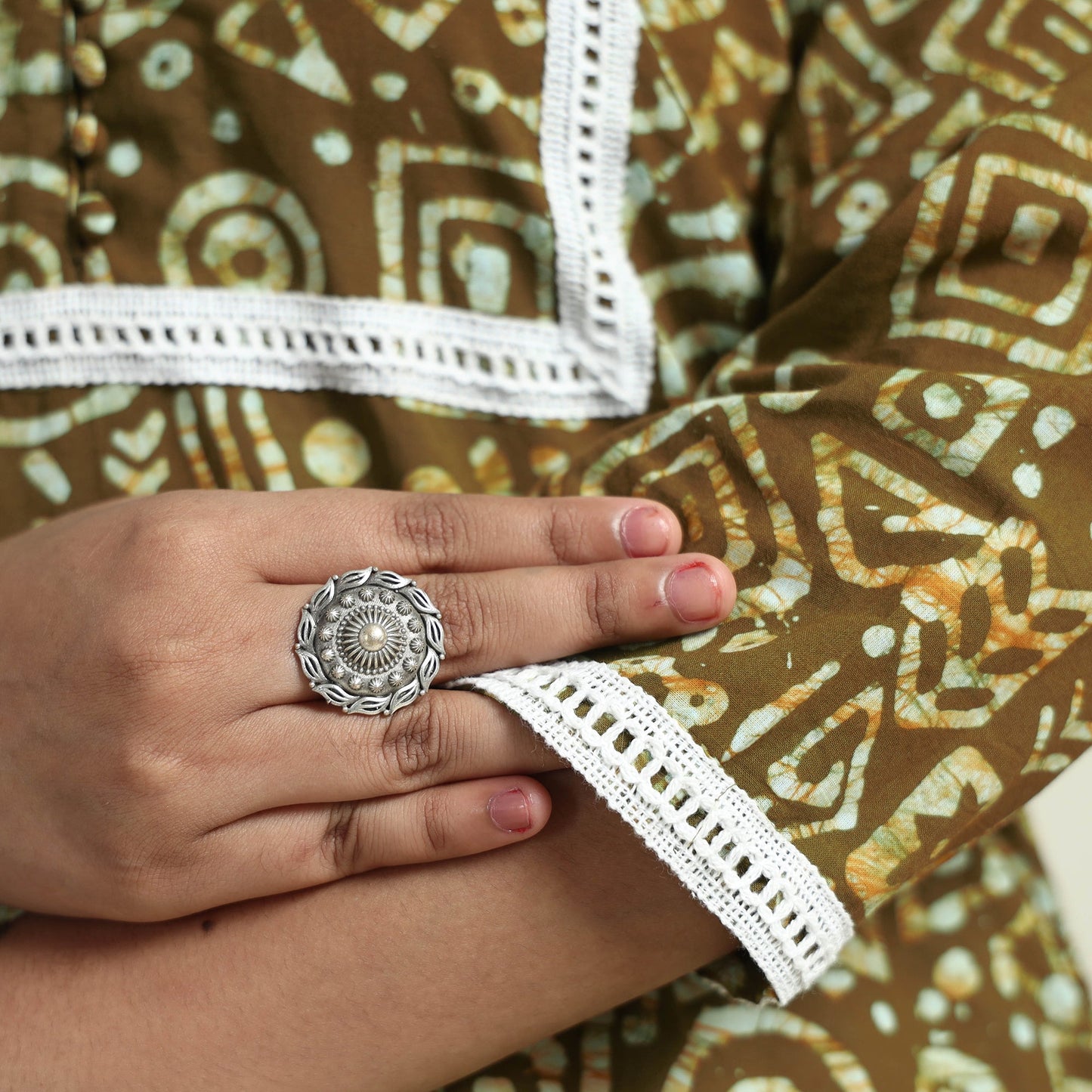 Batik Kurta with Palazzo Set