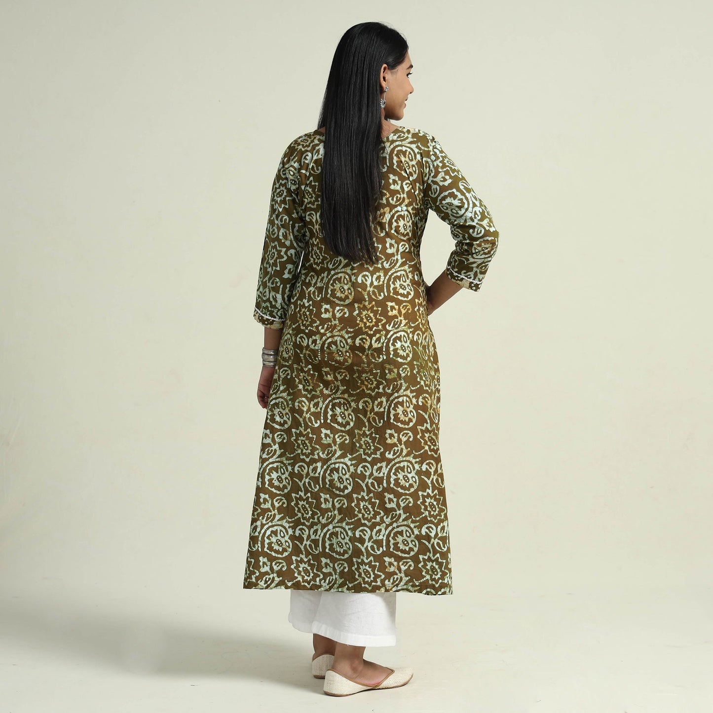 Mangalagiri Kurta with Palazzo Set
