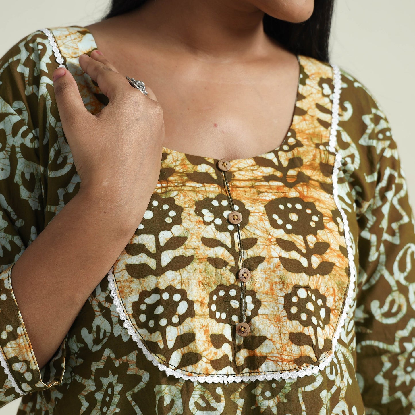 Mangalagiri Kurta with Palazzo Set