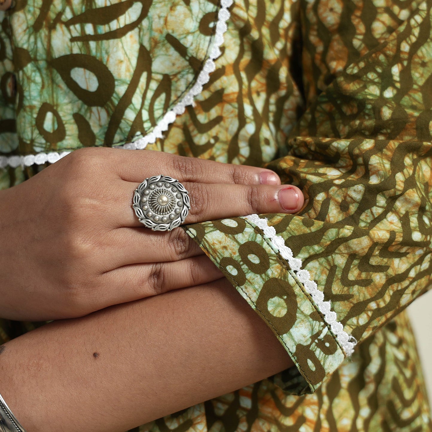 Batik Kurta with Palazzo Set