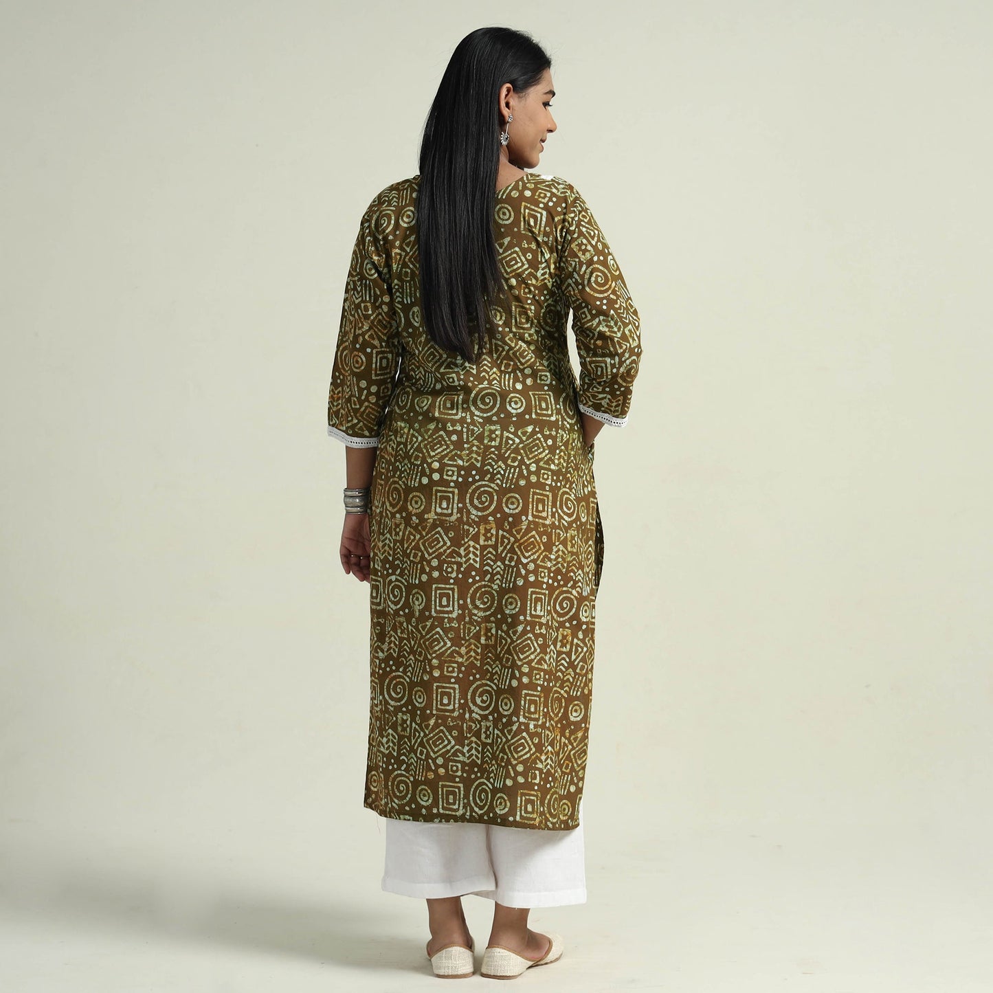 Batik Kurta with Palazzo Set