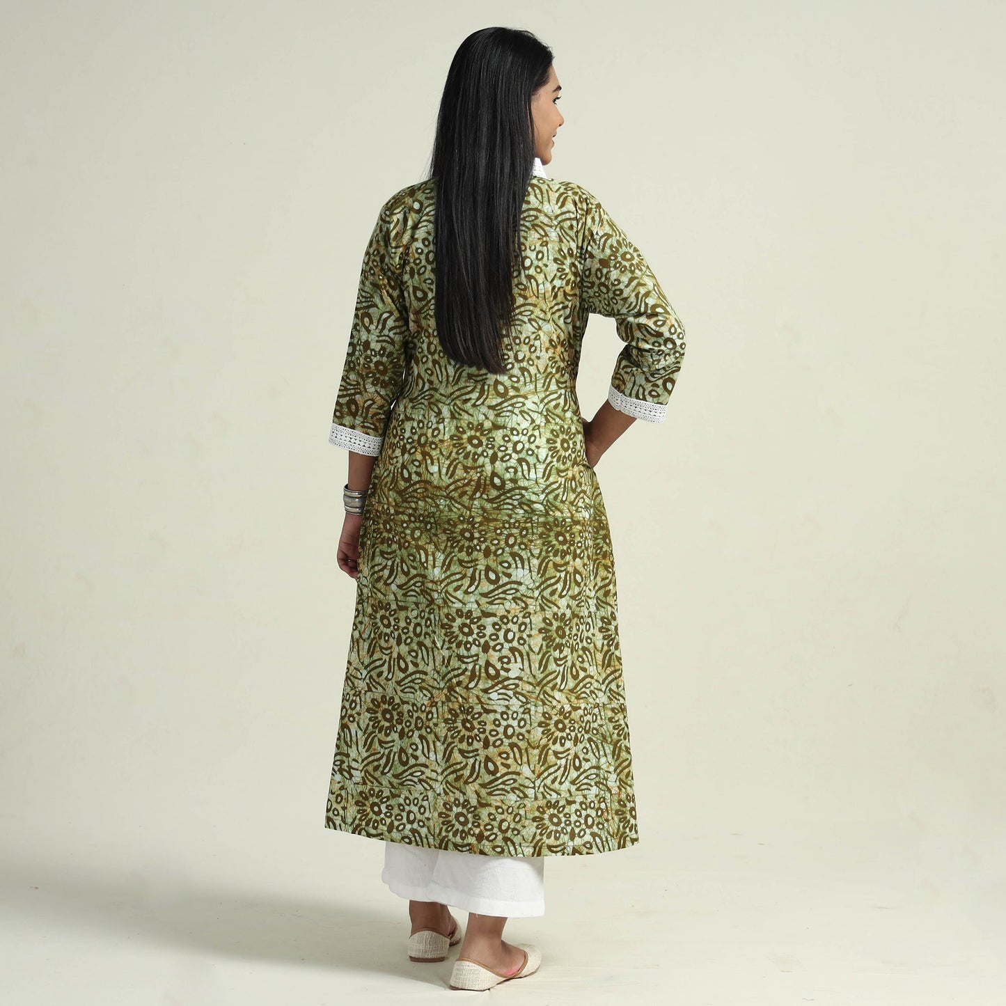 Batik Kurta with Palazzo Set