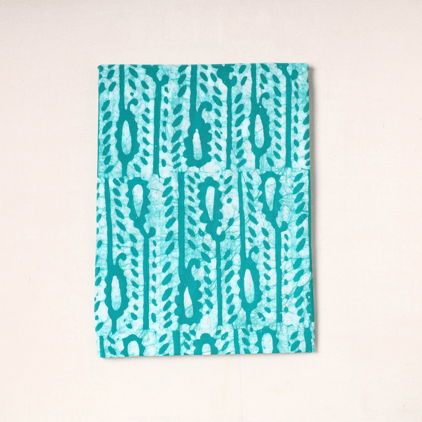 Green Hand Batik Printed Cotton Precut Fabric