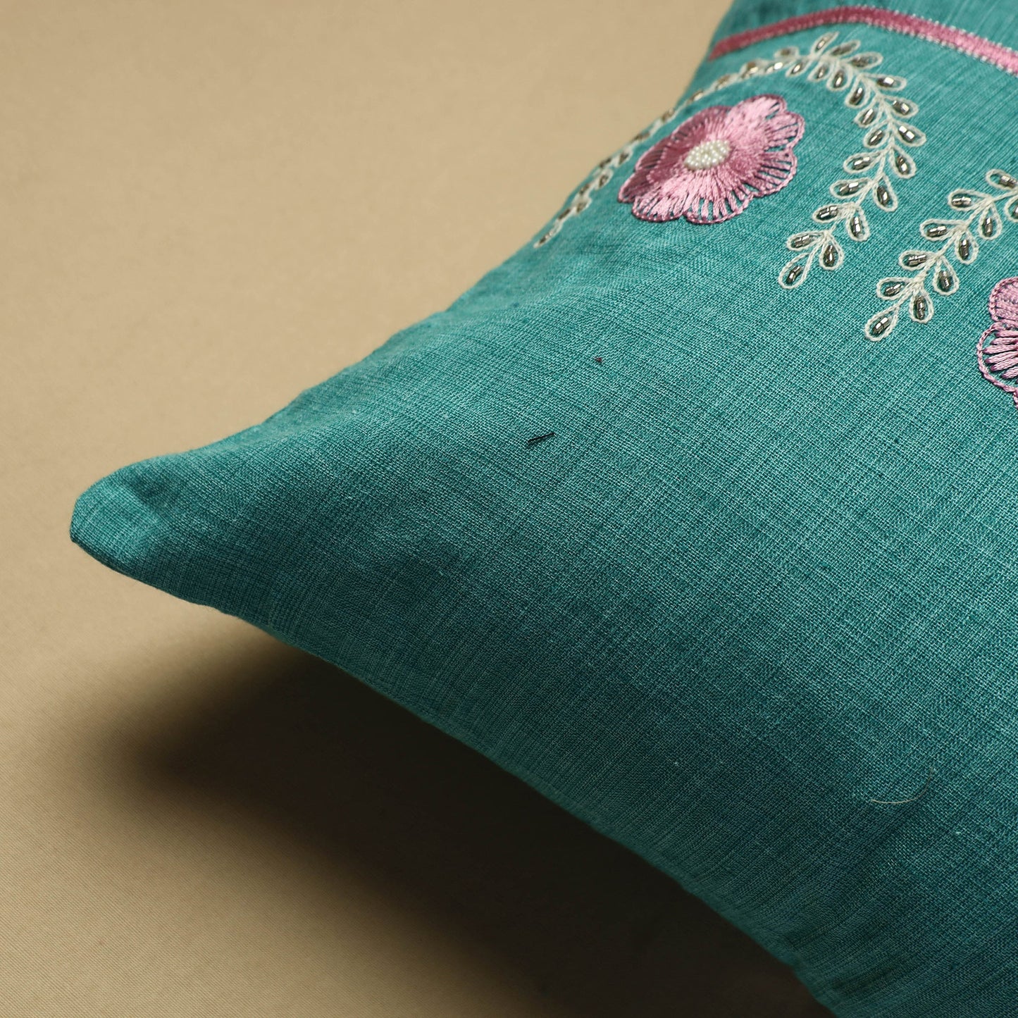 Embroidery Cotton Cushion Cover