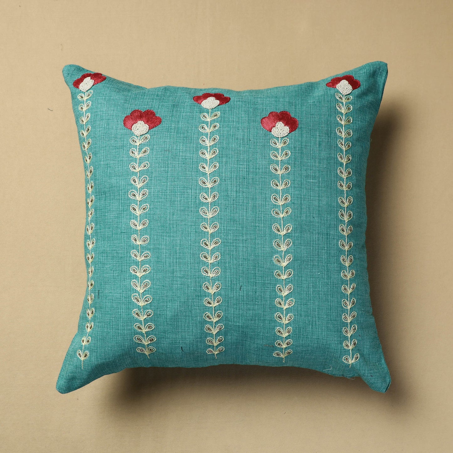 Embroidery Cotton Cushion Cover