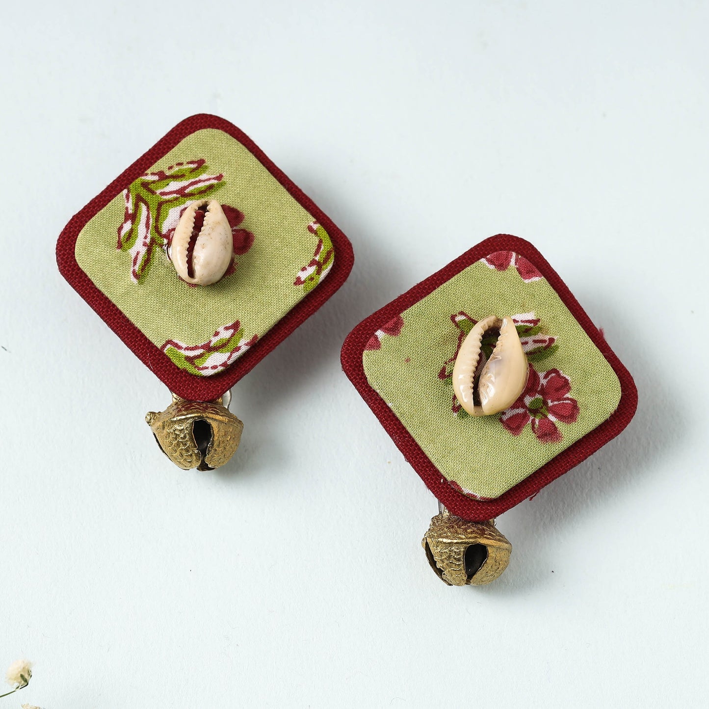 Handcrafted Fabart Earrings by Asalkaar